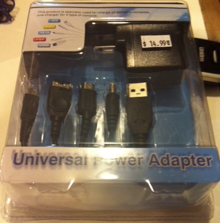 .3DS/DSI/DSL/SP/NDS: CHARGER FOR HOME - 5 IN-1 - GENERIC (USED)